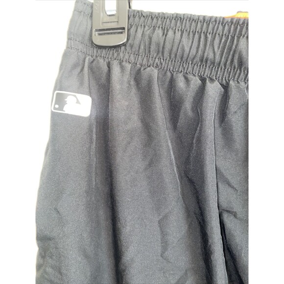 Nike MLB baseball San Francisco Giants shorts Men Small Black Orange Athletic - Picture 6 of 9